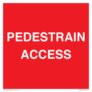 PEDESTRAIN ACCESS